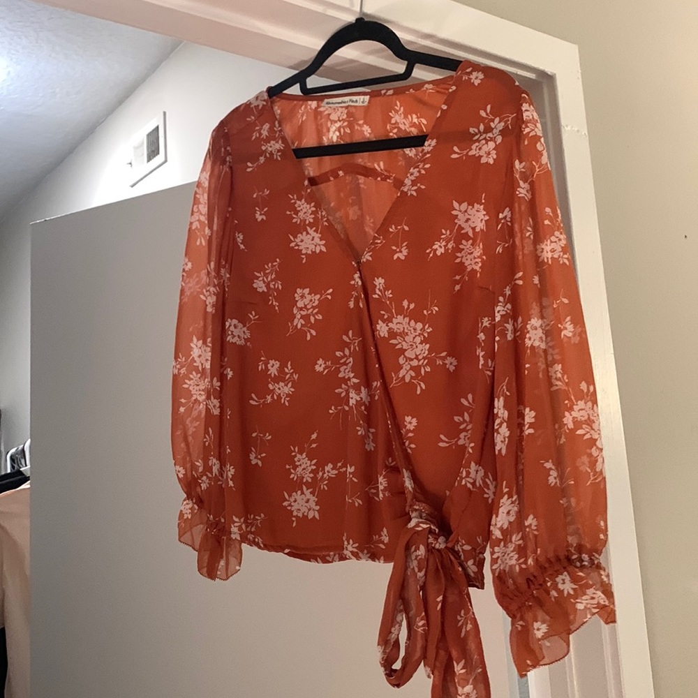 A Large Abercrombie and Fitch blouse